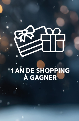 1 an de shopping à gagner dans votre centre commercial les portes du futur à Chasseneuil pour Noël
