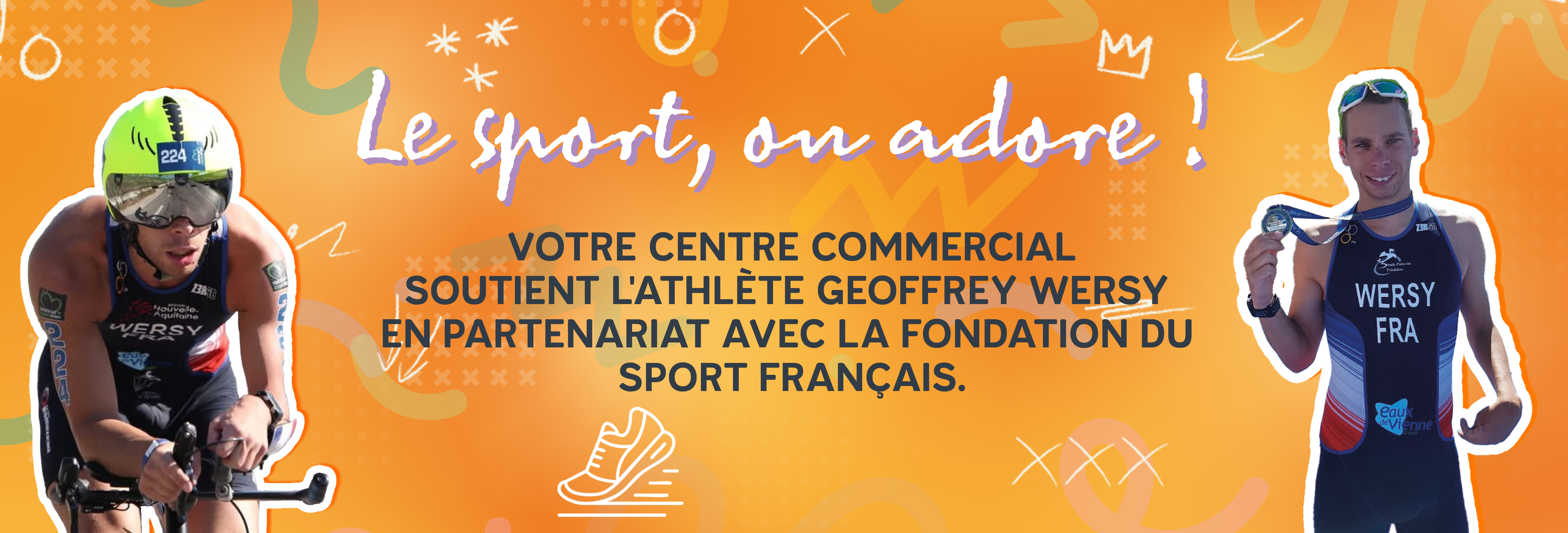 Fondation du sport français athlète Geoffrey Wersy