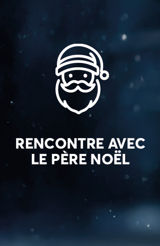 Profitez du Père Noël dans votre centre commercial les portes du futur à Chasseneuil pour Noël