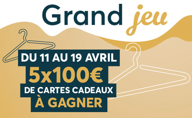 Grand jeu vide dressing solidaire