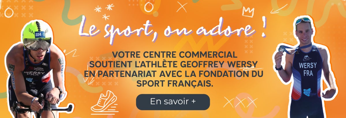Bannière le sport on adore Geoffrey wersy